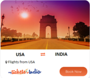 Want Fly to India from USA?